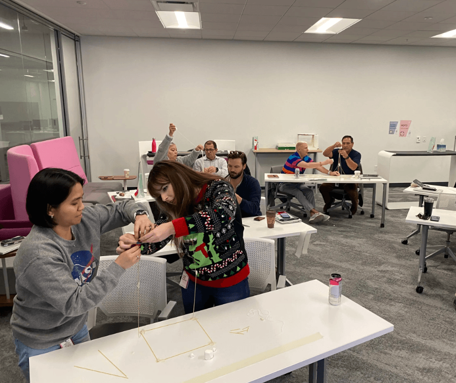 Chris Smith facilitating a classroom workshop